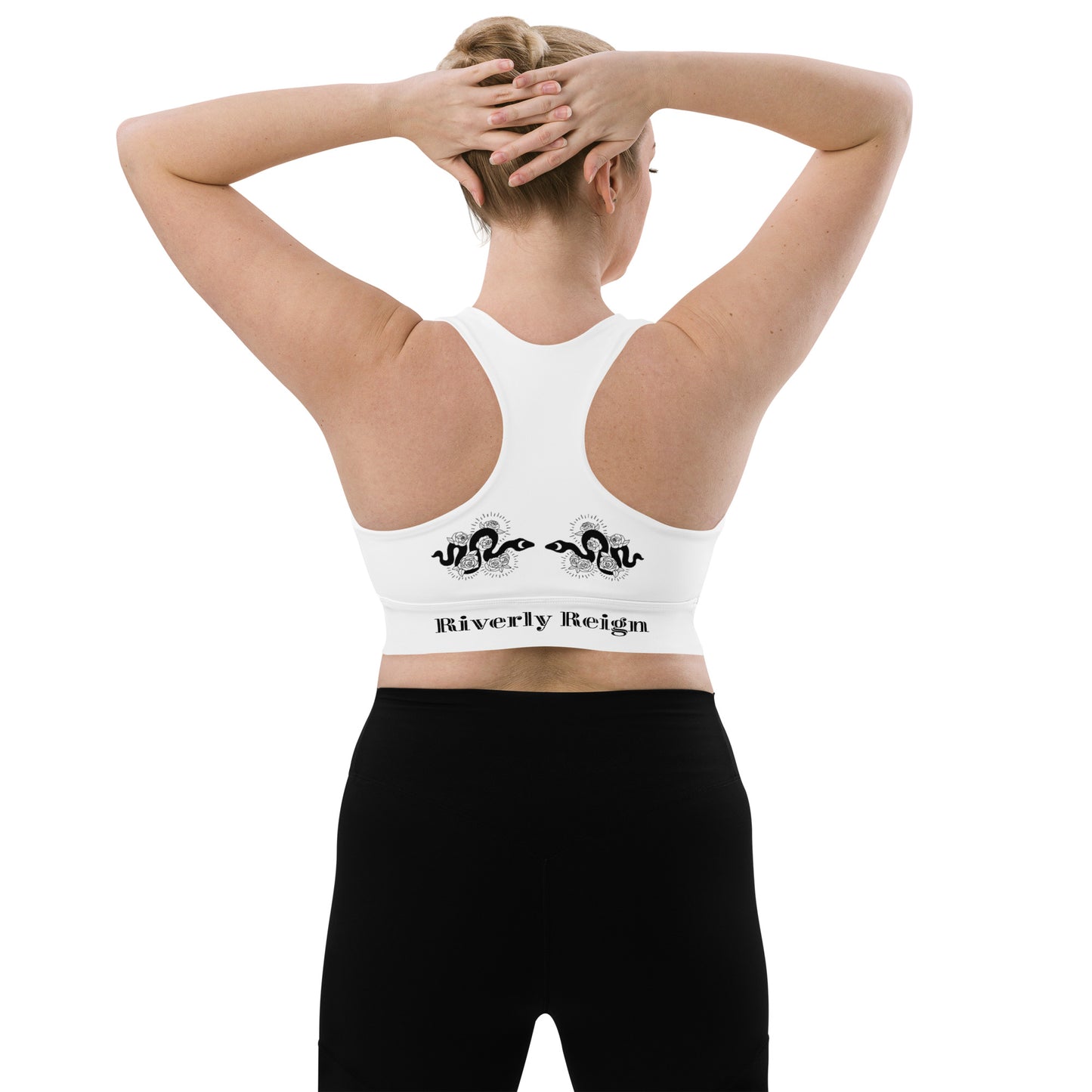 Longline sports bra